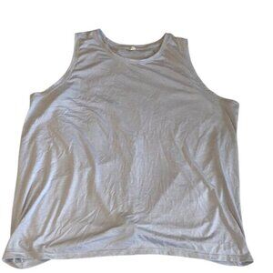 Old Navy Active Gray Sleeveless Tank Top With Twist Front Detail Womens Size XL